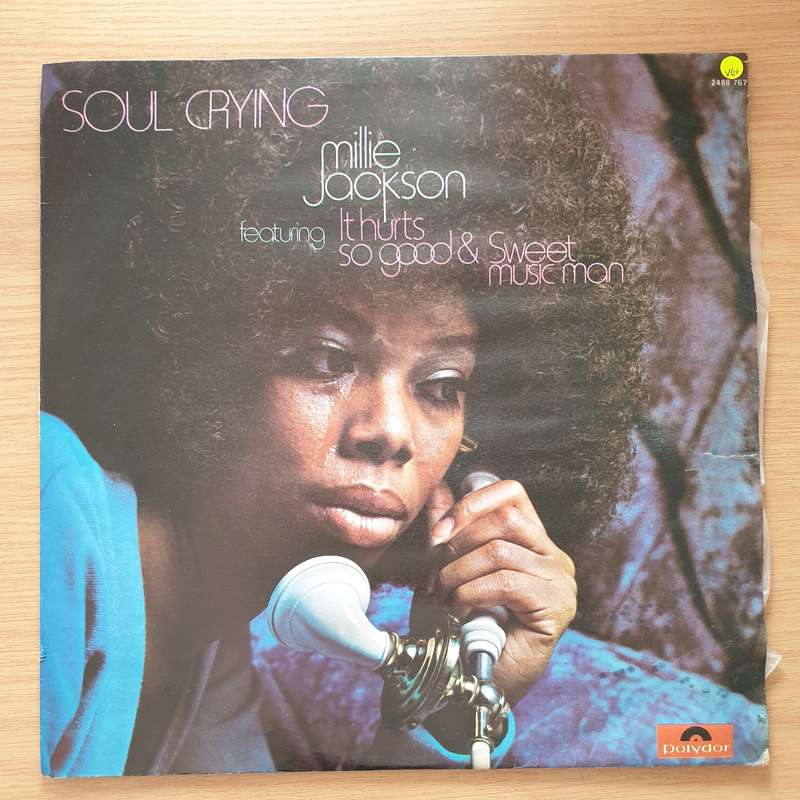 Millie Jackson  Soul Crying - Vinyl LP Record - Very-Good+ Quality (VG+) (verygoodplus)