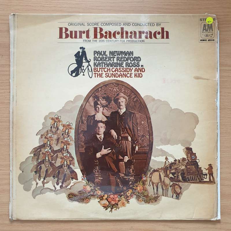 Burt Bacharach  Butch Cassidy And The Sundance Kid (Original Movie Soundtrack) - Vinyl LP R...