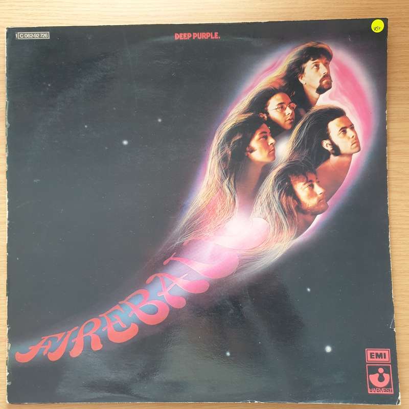 Deep Purple  Fireball (Germany Pressing) - Vinyl LP Record - Very-Good+ Quality (VG+)
