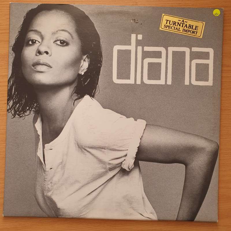 Diana Ross  Diana (US Pressing) - Vinyl LP Record - Very-Good+ Quality (VG+) (verygoodplus)