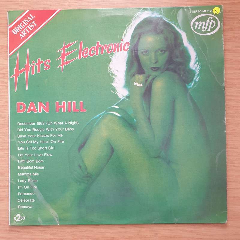 Dan Hill - Hits Electronic - Vinyl LP Record - Very-Good Quality (VG)  (verry)