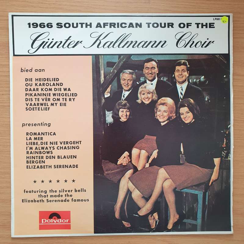 The Günter Kallman Choir - 1966 South African Tour  Vinyl LP Record - Very-Good+ Quality (VG+...
