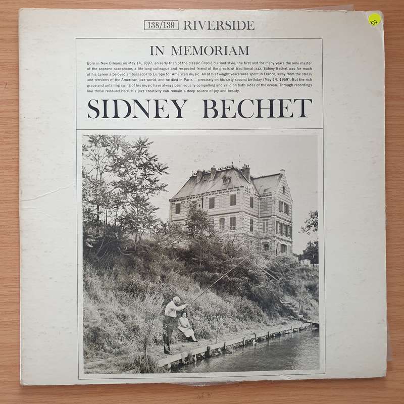 Sidney Bechet  In Memoriam  Vinyl LP Record - Very-Good+ Quality (VG+) (verygoodplus)