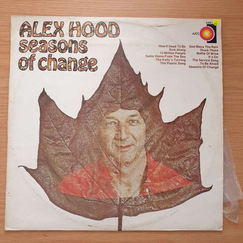 Alex Hood  Seasons Of Change  - Vinyl LP Record - Very-Good- Quality (VG-) (minus)