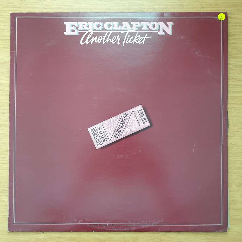 Eric Clapton  Another Ticket - Vinyl LP Record (VG-)