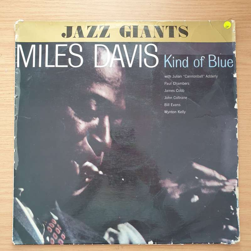 Miles Davis  Kind Of Blue - Vinyl LP Record - Good+ Quality (G+) (gplus)