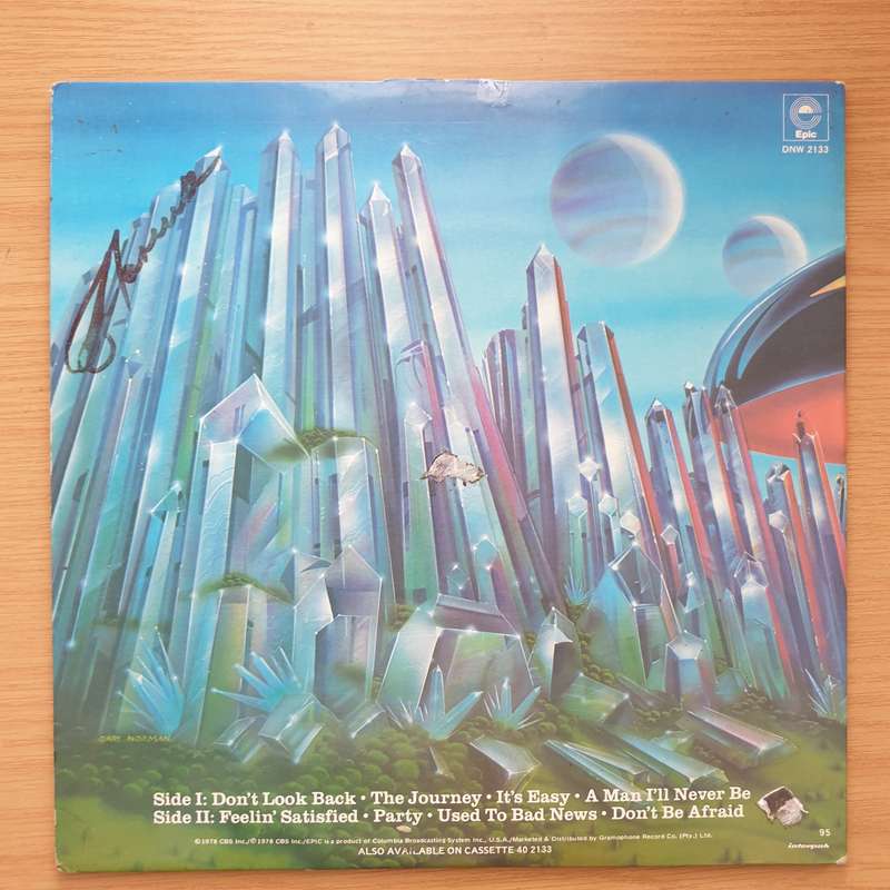 Boston - Don't Look Back (2133)  Vinyl LP Record - Very-Good+ Quality (VG+) (verygoodplus)