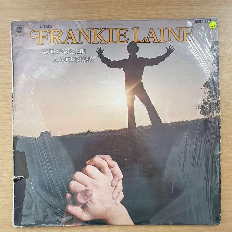 Frankie Laine  You Gave Me A Mountain - Vinyl LP Record - Good+ Quality (G+) (gplus)