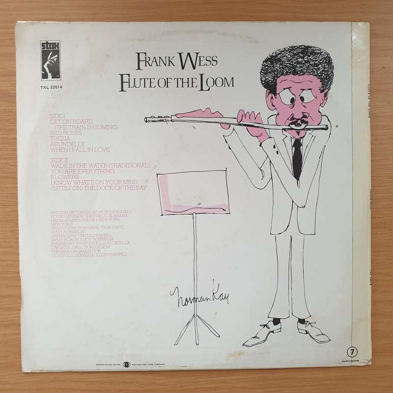 Frank Wess - Flute of the Loom - Vinyl LP Record - Very-Good+ Quality (VG+)
