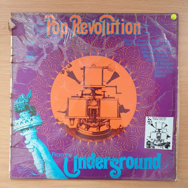 Pop Revolution From The Underground - Vinyl LP Record - Very-Good Quality (VG)  (verry)