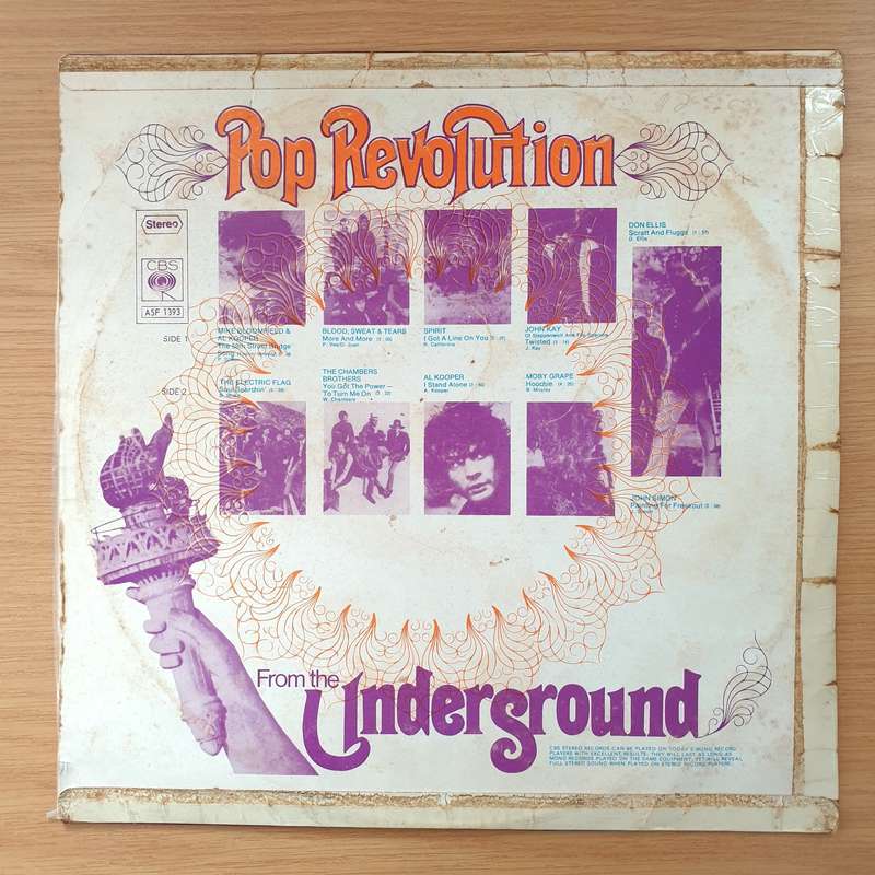 Pop Revolution From The Underground - Vinyl LP Record - Very-Good Quality (VG)  (verry)