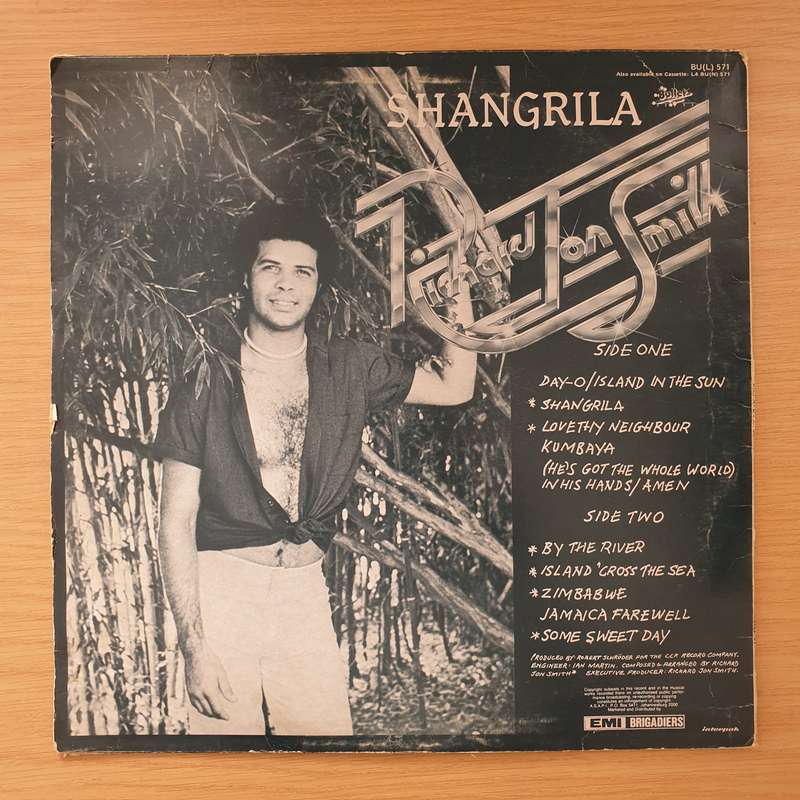 Richard Jon Smith  Shangrila  Vinyl LP Record - Very-Good+ Quality (VG+)