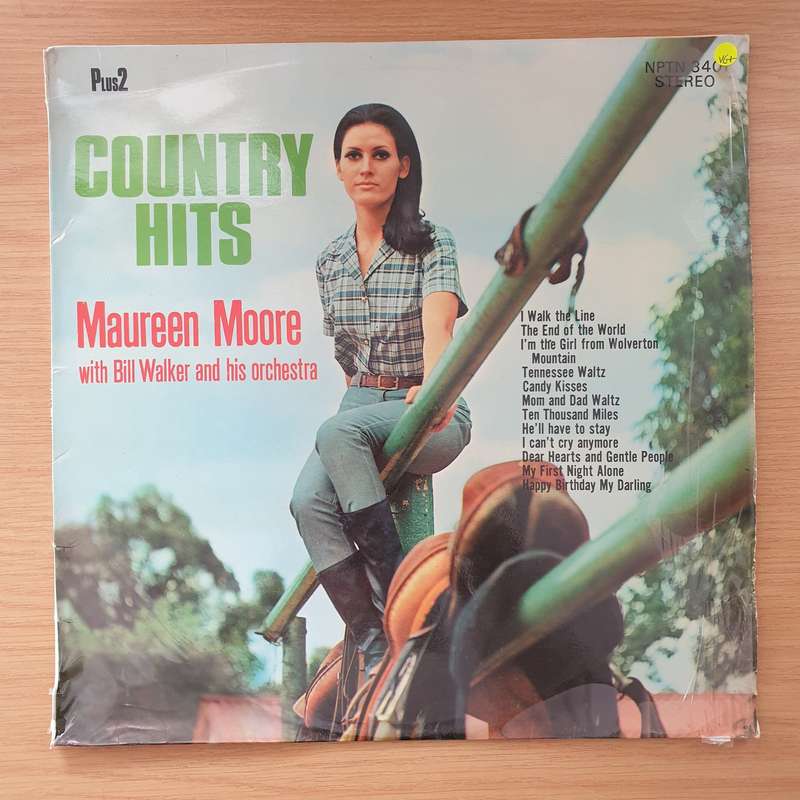 Maureen Moore - Country Hits with Bill Walker and his Orchestra -  Vinyl LP Record - Very-Good+ Q...
