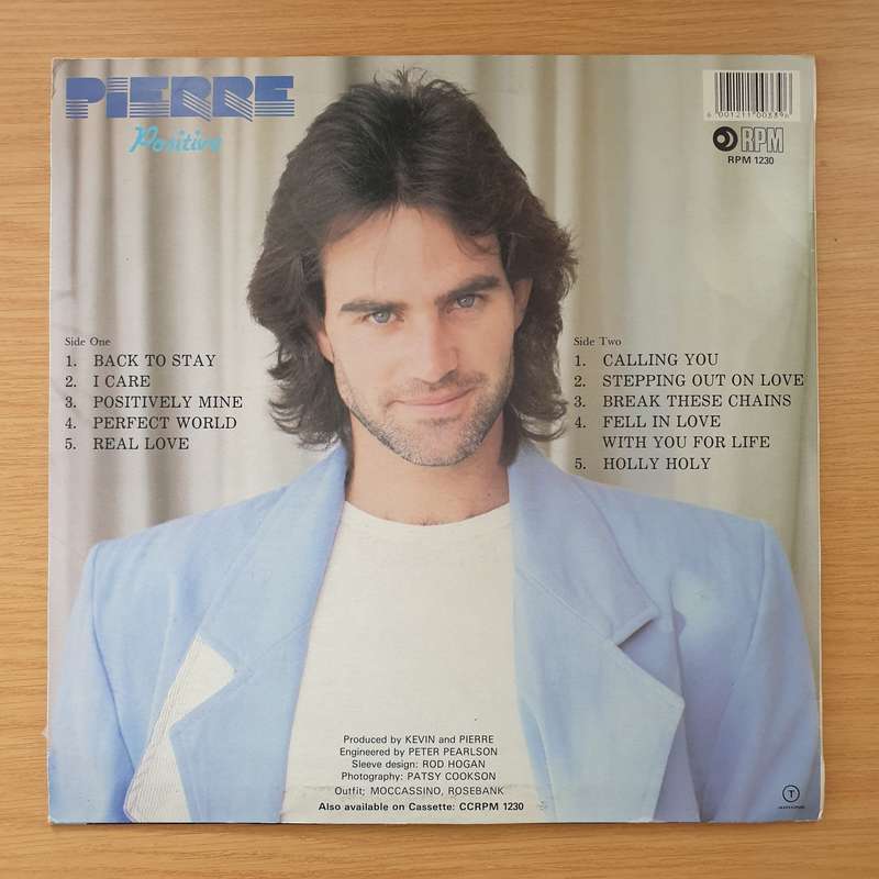 Pierre De Charmoy  Positive -  Vinyl LP Record - Very-Good+ Quality (VG+)