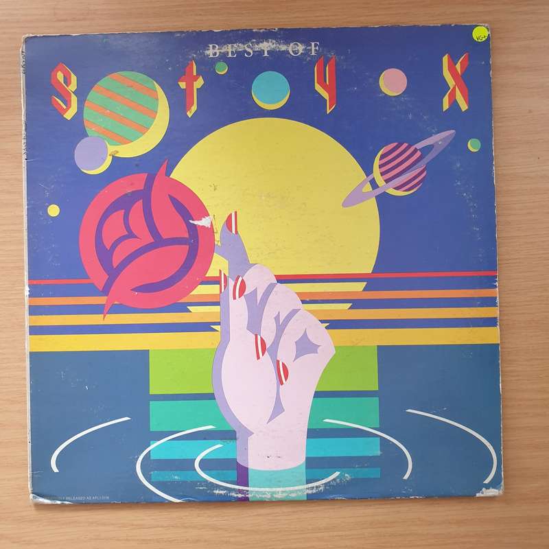 Styx  Best Of Styx (US Pressing) -  Vinyl LP Record - Very-Good+ Quality (VG+)