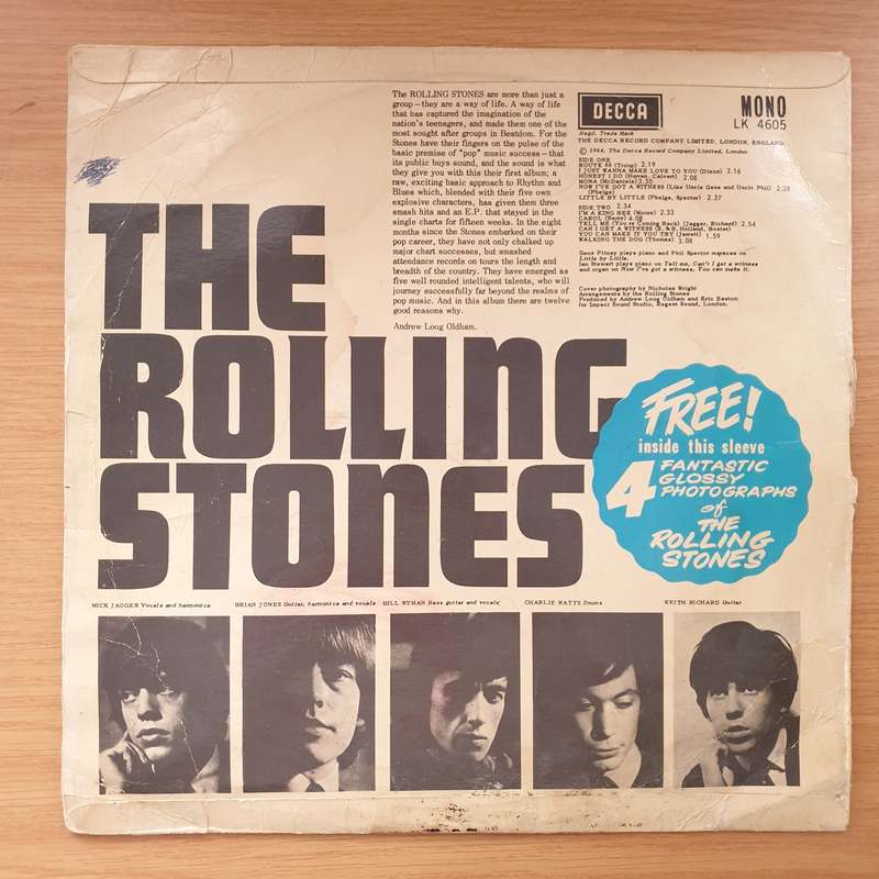 The Rolling Stones  The Rolling Stones - Vinyl LP Record - Good+ Quality (G+) (gplus)