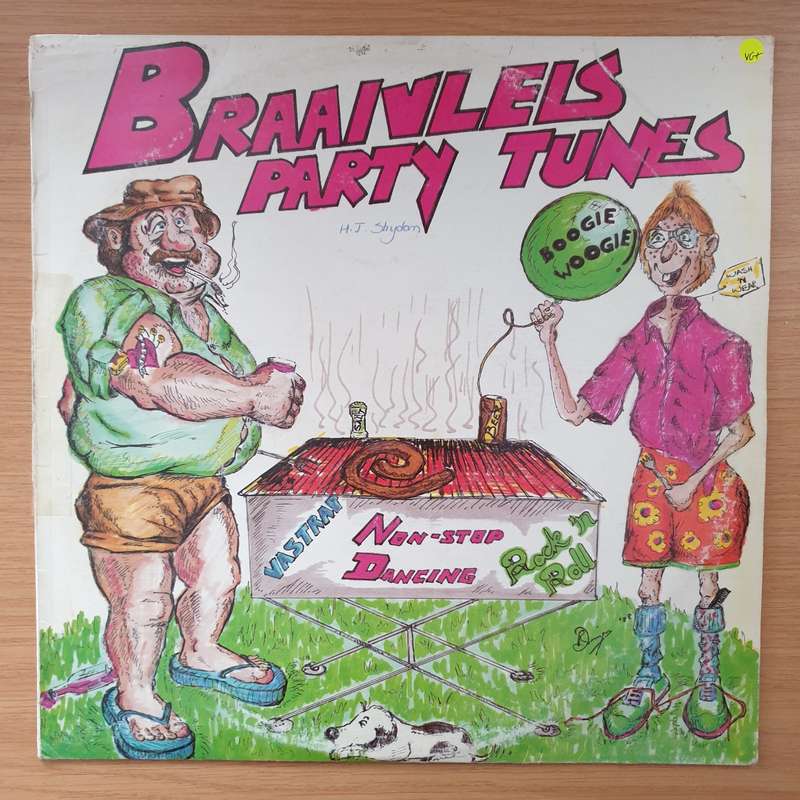 Braaivleis Party Tunes - Vinyl LP Record - Very-Good+ Quality (VG+)
