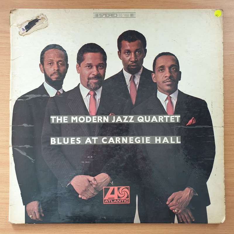 The Modern Jazz Quartet  Blues At Carnegie Hall - Vinyl LP Record - Very-Good Quality (VG) (vg...