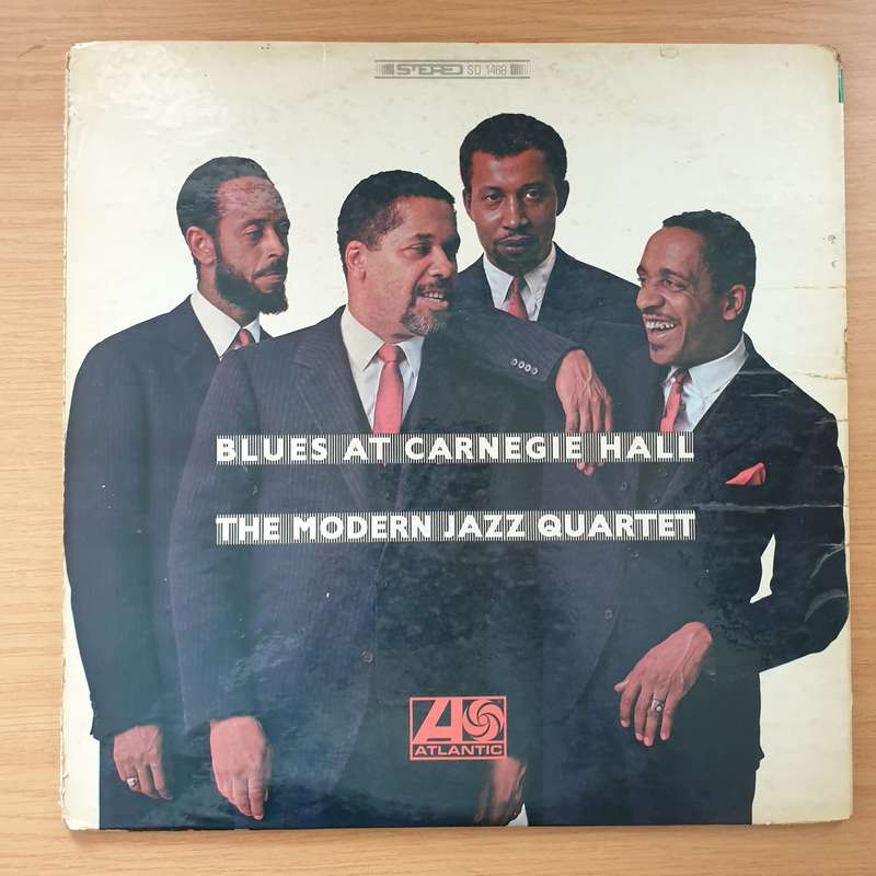 The Modern Jazz Quartet  Blues At Carnegie Hall - Vinyl LP Record - Very-Good Quality (VG) (vg...