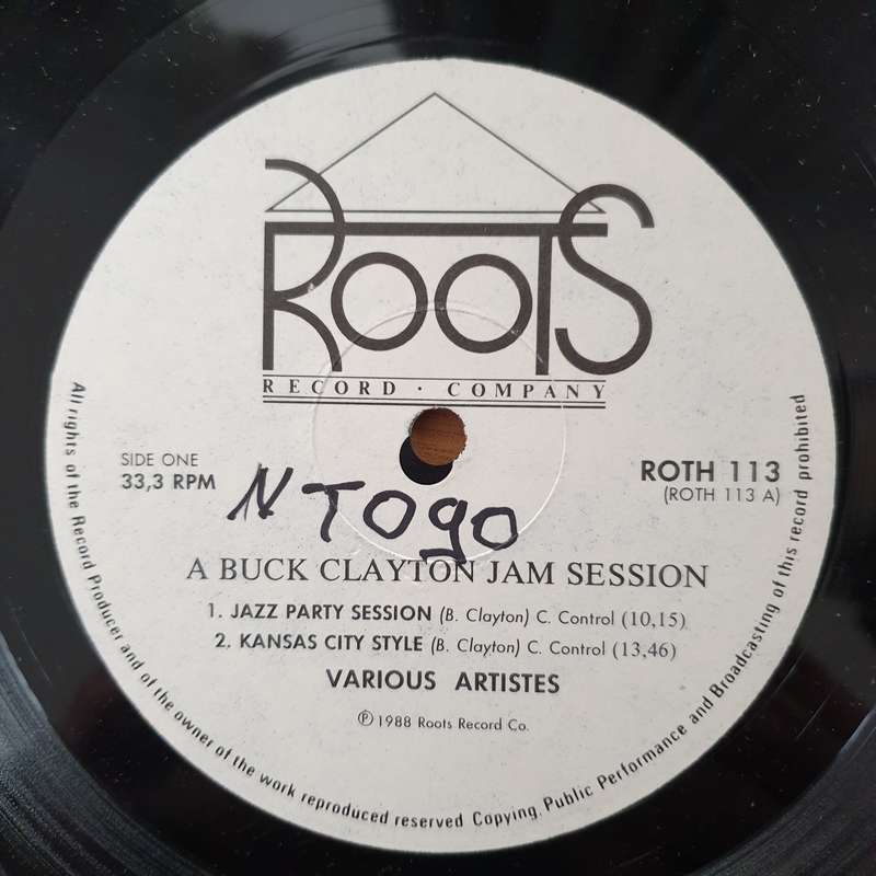Session Jam  A Buck Clayton Jam Session Jam - Vinyl LP Record - Very-Good Quality (VG) (vgood)
