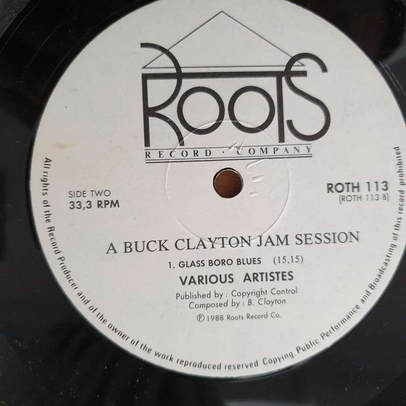 Session Jam  A Buck Clayton Jam Session Jam - Vinyl LP Record - Very-Good Quality (VG) (vgood)