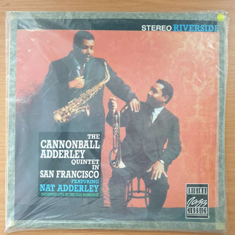 The Cannonball Adderley Quintet In San Francisco - Vinyl LP Record - Very-Good+ Quality (VG+) (ve...