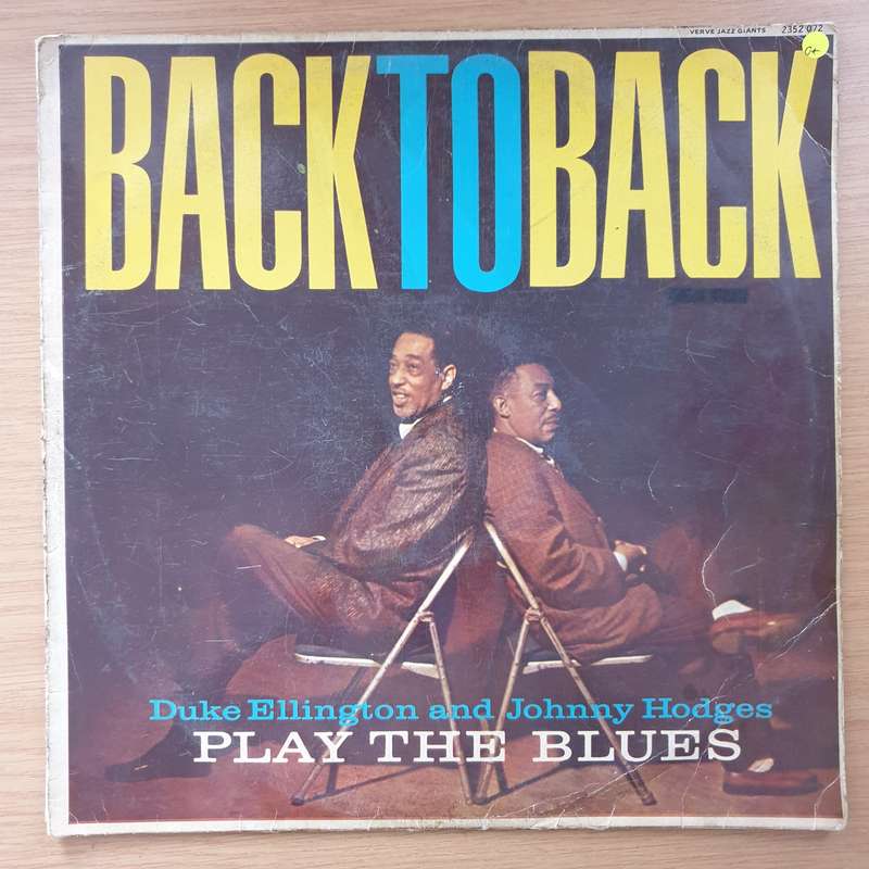 Back To Back - Duke Ellington And Johnny Hodges Play The Blues - Vinyl LP Record - Good+ Quality ...