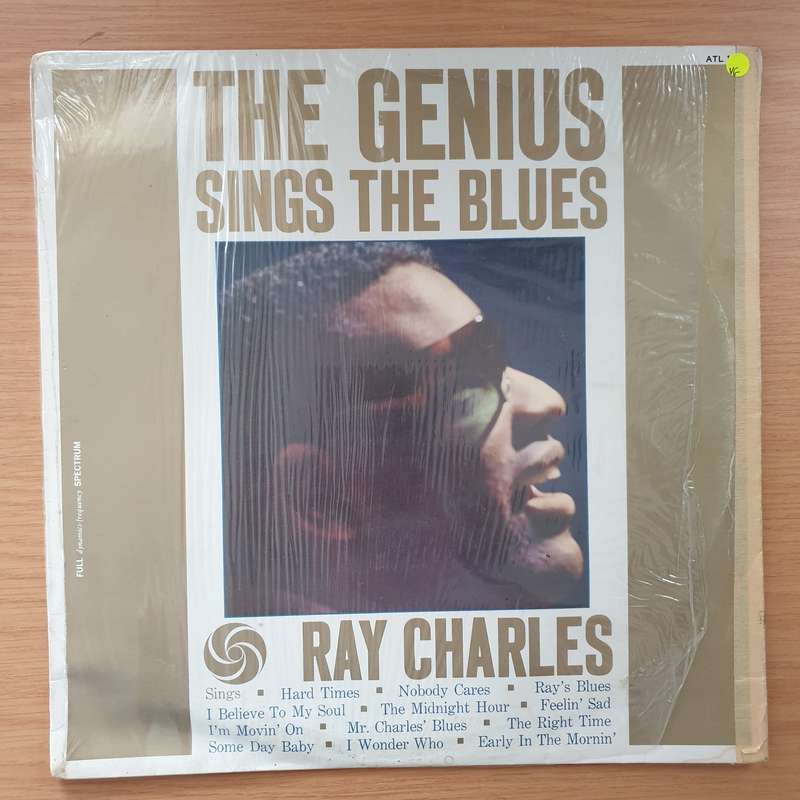 Ray Charles  The Genius Sings The Blues - Vinyl LP Record - Very-Good Quality (VG) (vgood)