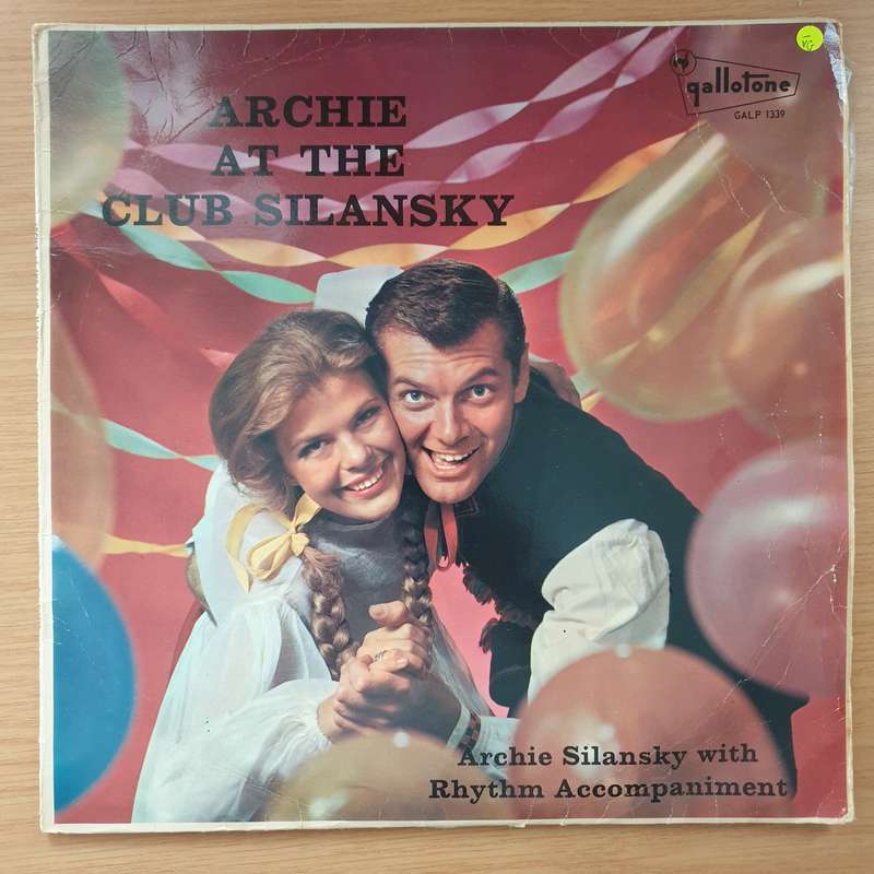 Archie Silansky  Archie At The Club Silansky  Vinyl LP Record - Very-Good- Quality (VG-) (m...