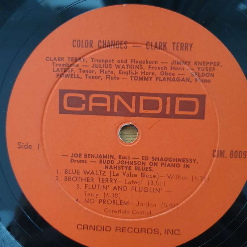 Clark Terry  Color Changes - Vinyl LP Record - Very-Good Quality (VG) (vgood)