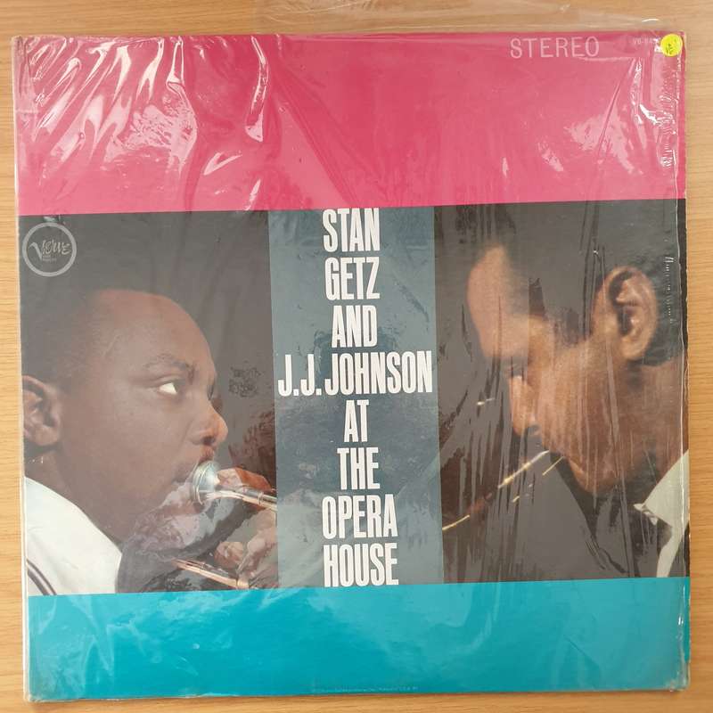 Stan Getz And J.J. Johnson  At The Opera House - Vinyl LP Record - Very-Good Quality (VG)  (ve...