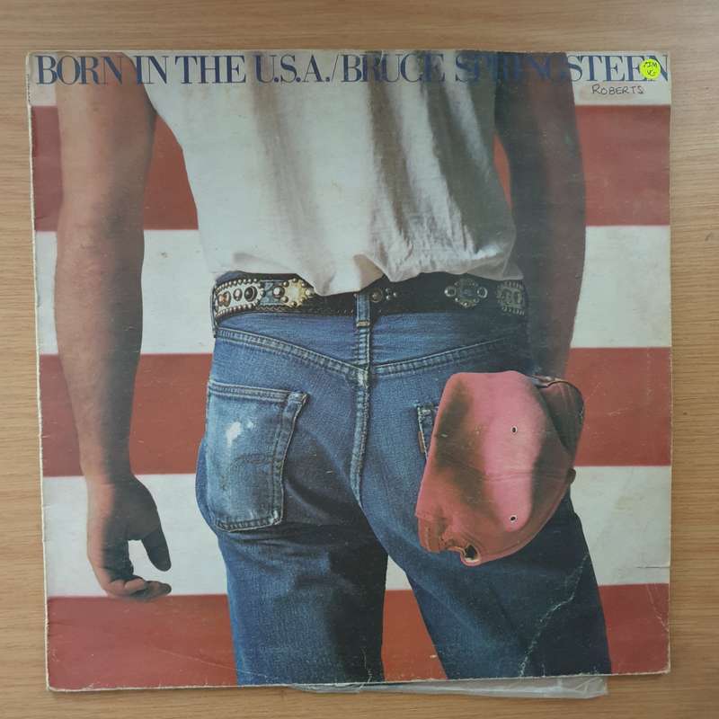 Bruce Springsteen  Born In The U.S.A (Rhodesia/Zimbabwe) - Vinyl LP Record - Very-Good Quality...