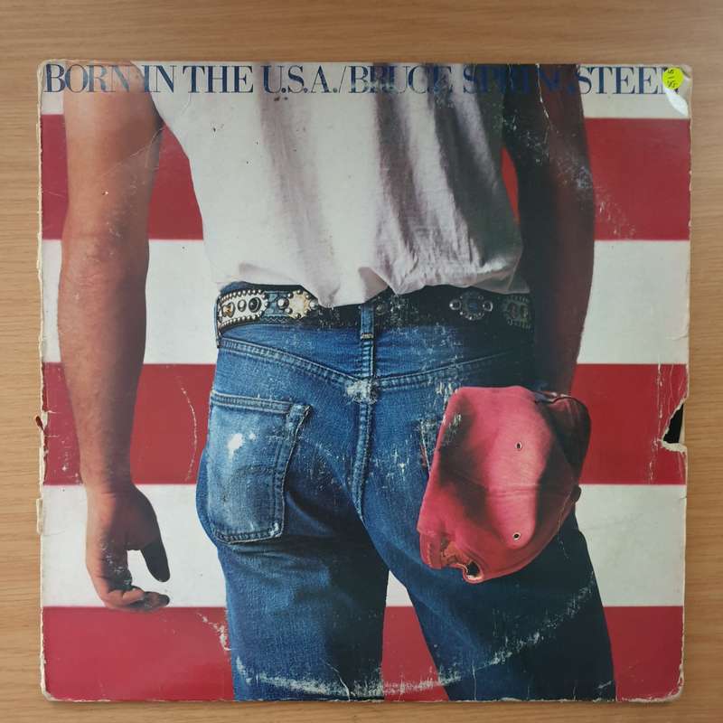 Bruce Springsteen  Born In The U.S.A (US Pressing)  - Vinyl LP Record - Very-Good- Quality (VG...