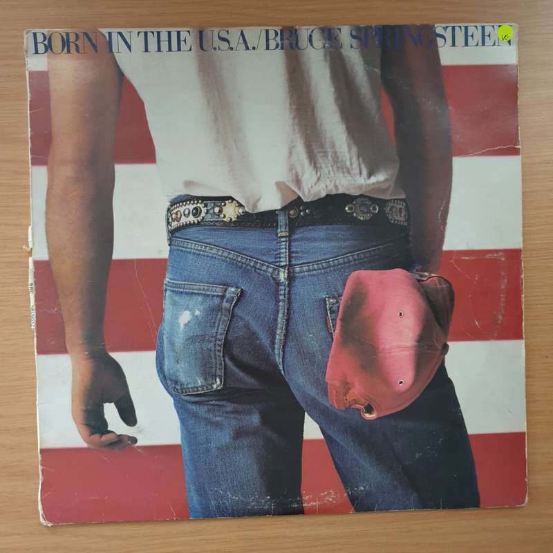 Bruce Springsteen  Born In The U.S.A - Vinyl LP Record - Very-Good Quality (VG)  (verry)