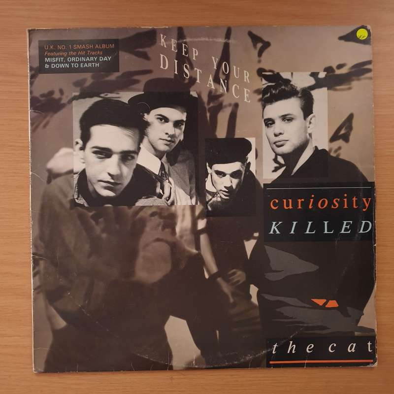 Curiosity Killed The Cat  Keep Your Distance - Vinyl LP Record - Very-Good+ Quality (VG+)