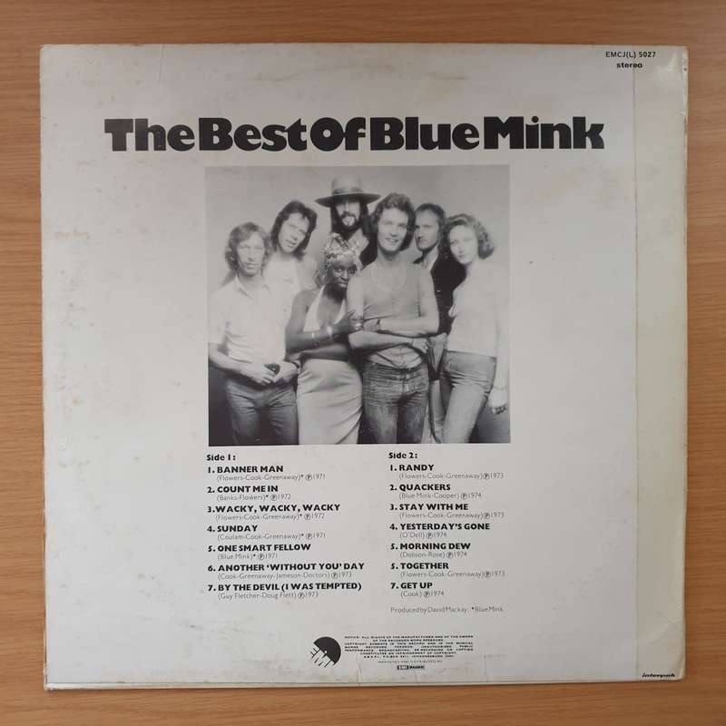 Blue Mink  The Best Of Blue Mink - Vinyl LP Record - Very-Good+ Quality (VG+) (verygoodplus)