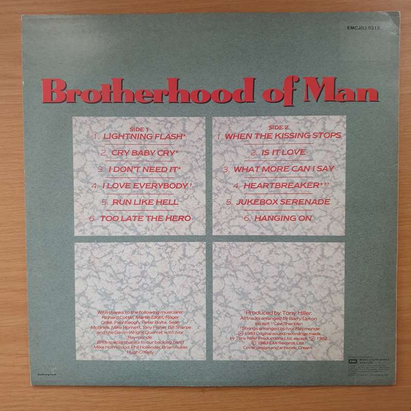 Brotherhood Of Man  Lightning Flash - Vinyl LP Record - Very-Good+ Quality (VG+) (verygoodplus)