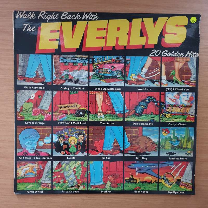 The Everly Brothers  Walk Right Back With The Everlys (20 Golden Hits) - Vinyl LP Record - Ver...