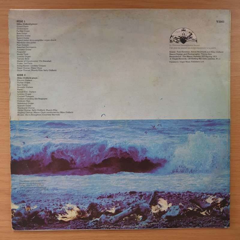 Mike Oldfield  Tubular Bells-  Vinyl LP Record - Very-Good+ Quality (VG+)