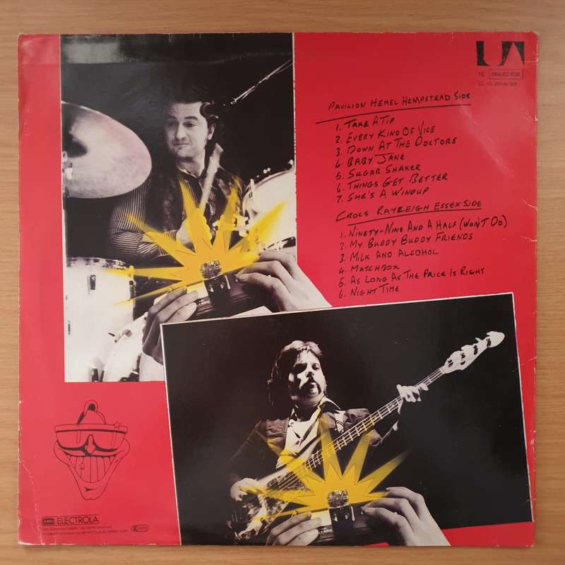 Dr. Feelgood  As It Happens (Germany Pressing) - Recorded Live - Vinyl LP Record - Very-Good+ ...