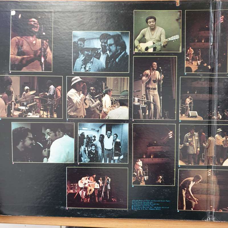Bill Withers  Bill Withers Live At Carnegie Hall - Double Vinyl LP Record - Very-Good+ Quality...