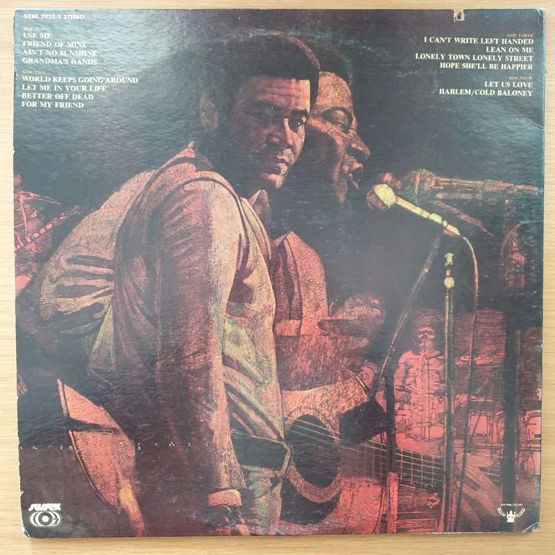 Bill Withers  Bill Withers Live At Carnegie Hall - Double Vinyl LP Record - Very-Good+ Quality...