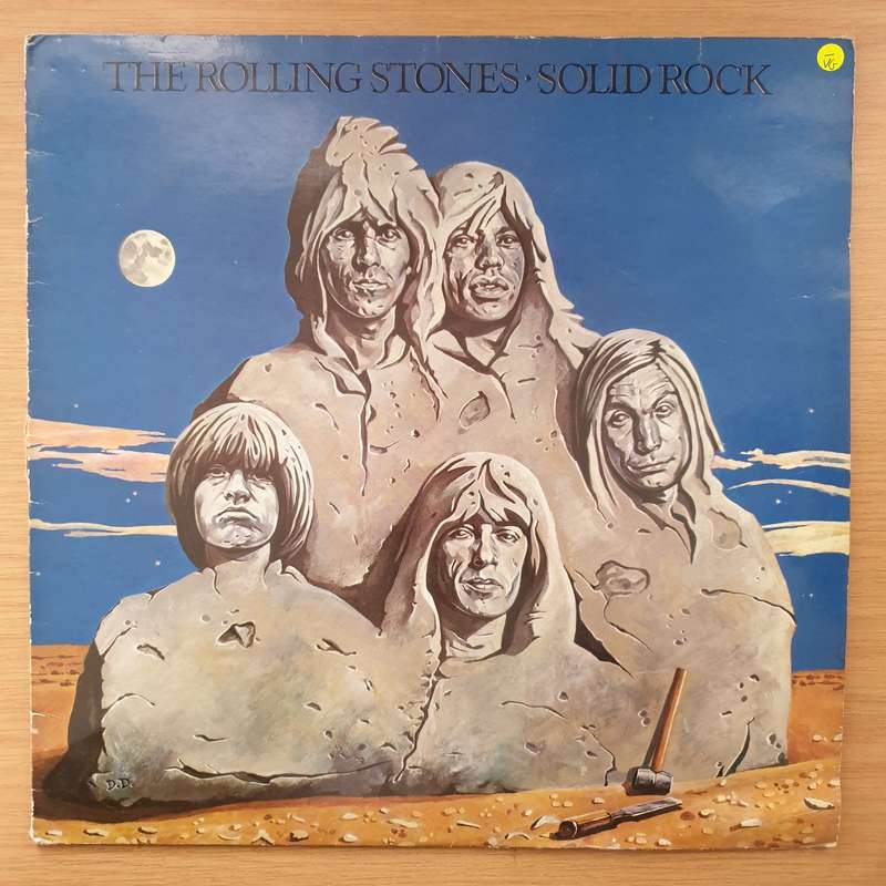 The Rolling Stones  Solid Rock (UK Pressing) - Vinyl LP Record - Very-Good- Quality (VG-) (minus)