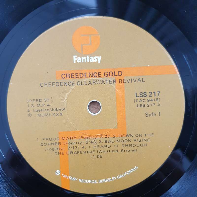 Creedence Clearwater Revival  Creedence Gold - Vinyl LP Record - Very-Good Quality (VG)  (verry)