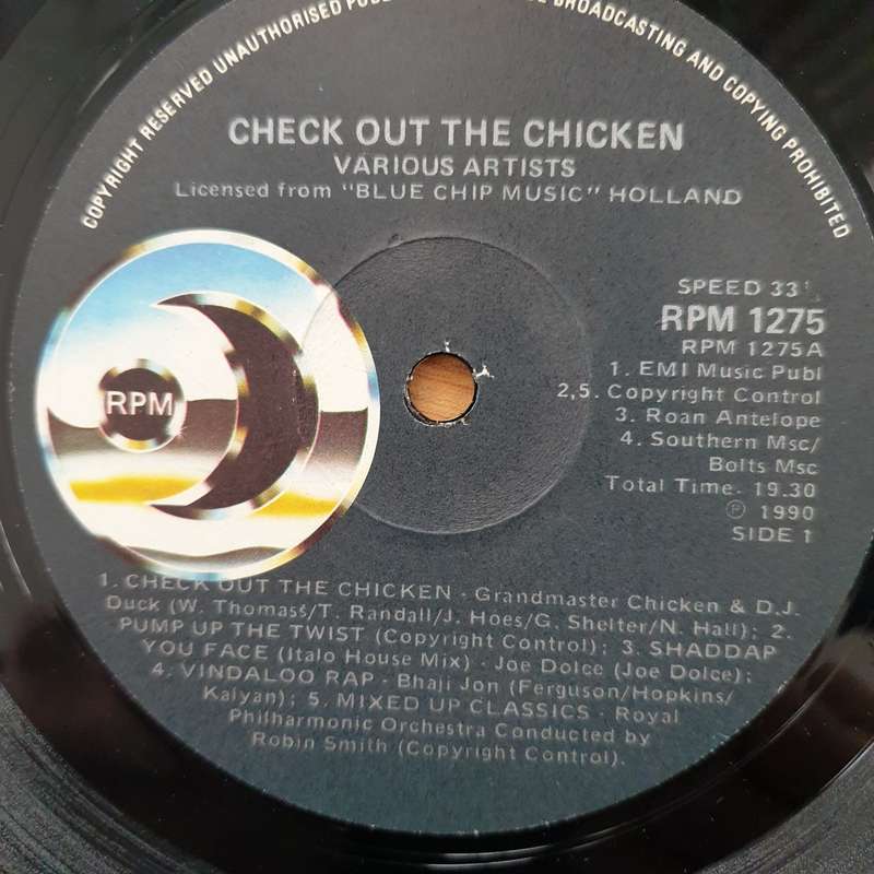 The Twisters - Check Out The Chicken - Vinyl LP Record - Very-Good Quality (VG)  (verry)