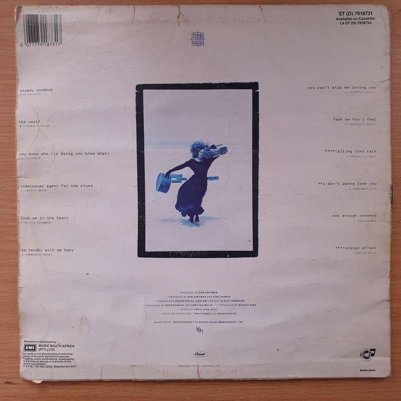 Tina Turner  Foreign Affair - Vinyl LP Record - Good+ Quality (G+) (gplus)