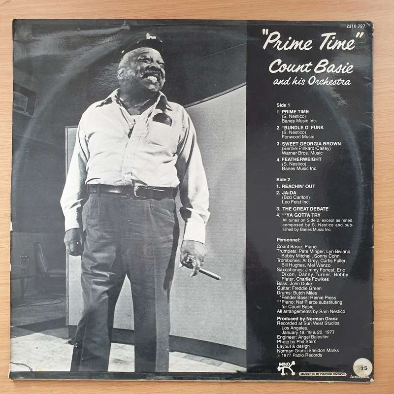 Count Basie and His Orchestra - Prime Time - Vinyl LP Record - Very-Good+ Quality (VG+) (verygood...