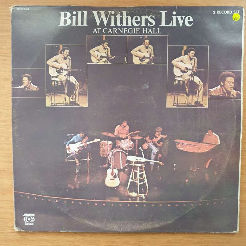 Bill Withers  Bill Withers Live At Carnegie Hall - Double Vinyl LP Record - Good+ Quality (G+)...