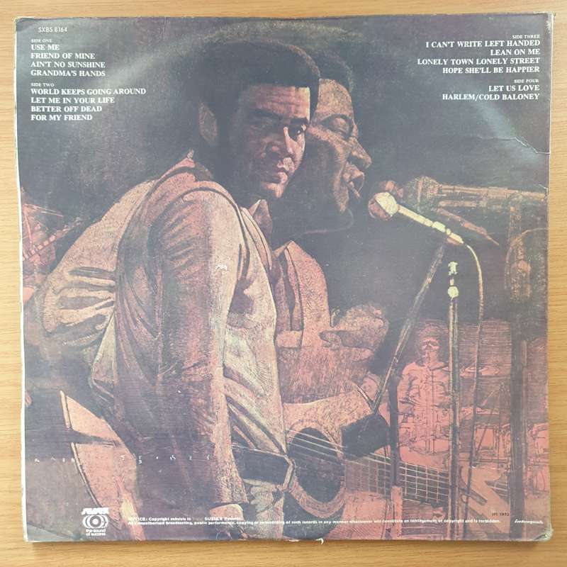 Bill Withers  Bill Withers Live At Carnegie Hall - Double Vinyl LP Record - Good+ Quality (G+)...