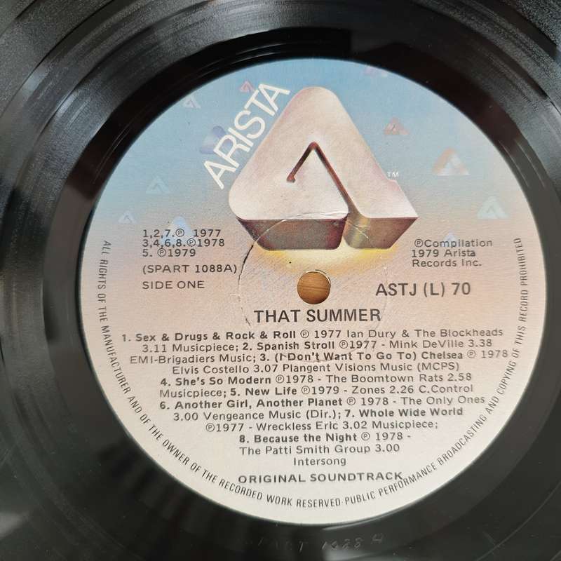 That Summer!  Original Soundtrack - Original Artists - Vinyl LP  Record - Very-Good+ Quality (...